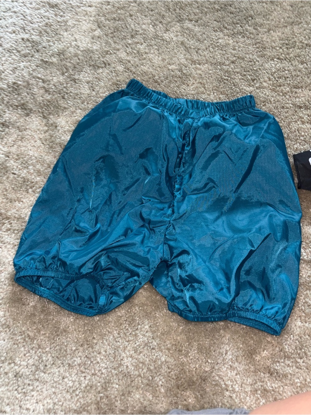 Body Wrappers Teal Kids Athletic Shorts